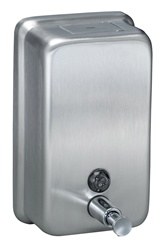 Bradley #6562 Liquid Soap Dispenser- Vertical Tank